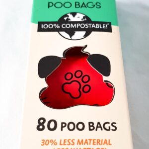 Compostable mini poo bags