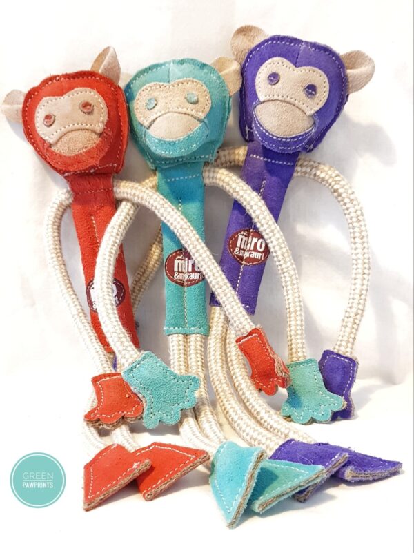 Milo the monkey dog toy