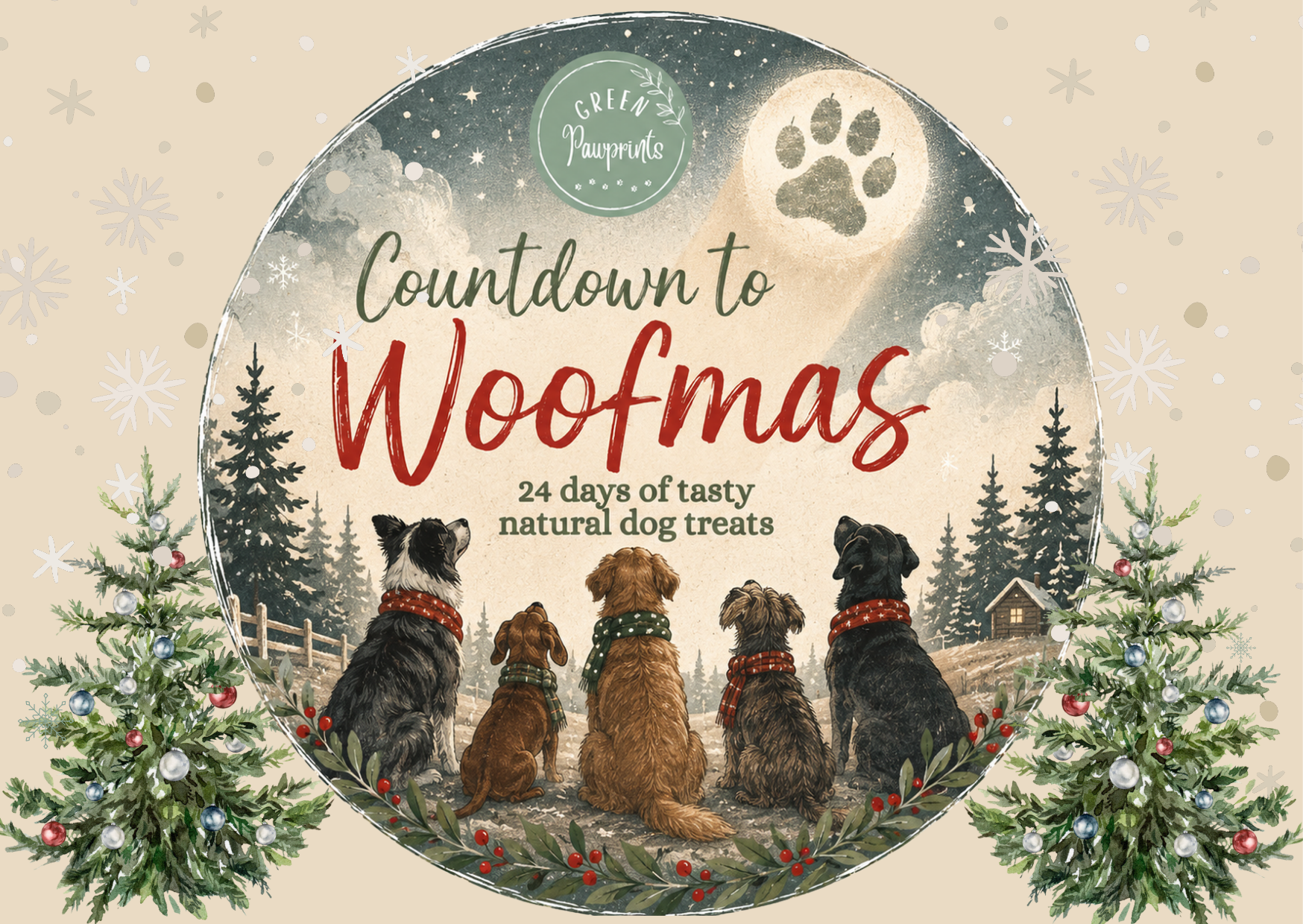 Countdown to Woofmas 2026 - Advent Calendar for Dogs - *Pre Order*